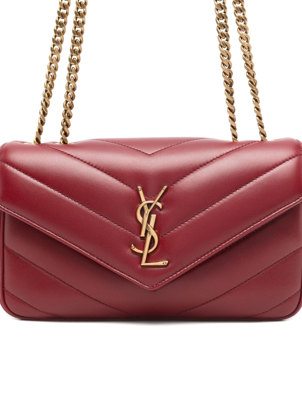 Saint Laurent Women Loulou Small Leather Shoulder Bag SAINT LAURENT