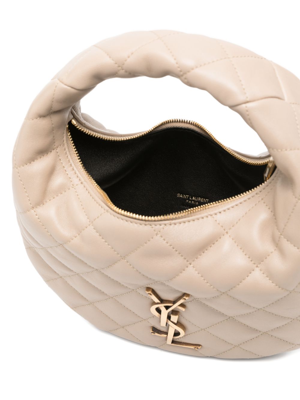 Saint Laurent Women Icarino Leather Hobo Bag SAINT LAURENT