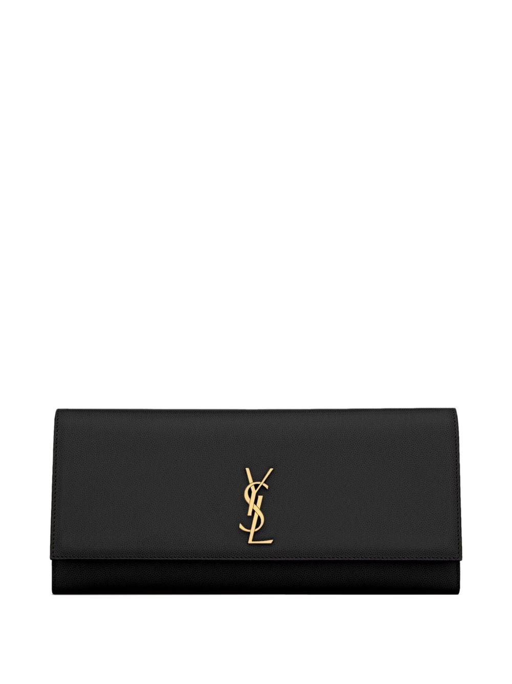 Saint Laurent Women Kate Leather Clutch SAINT LAURENT