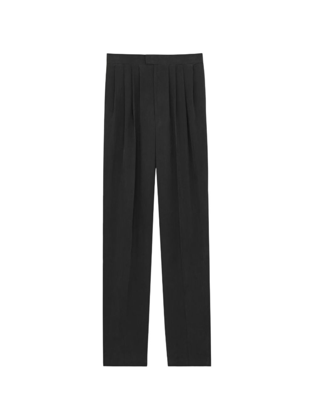 Saint Laurent Women Silk Formal Trousers SAINT LAURENT