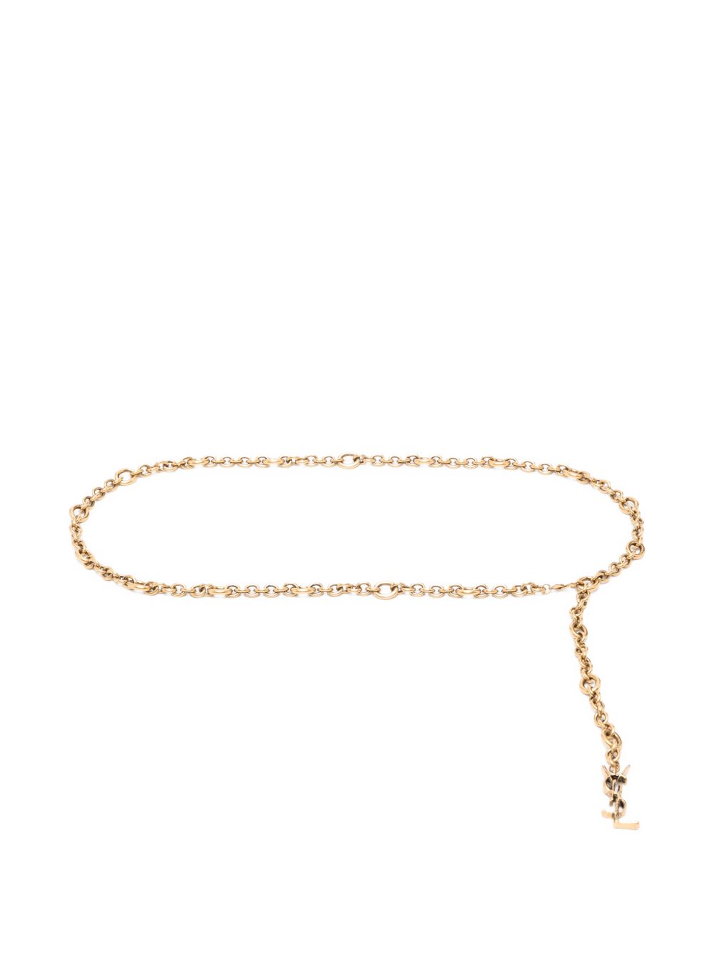 Saint Laurent Women Cassandre Chain Belt SAINT LAURENT