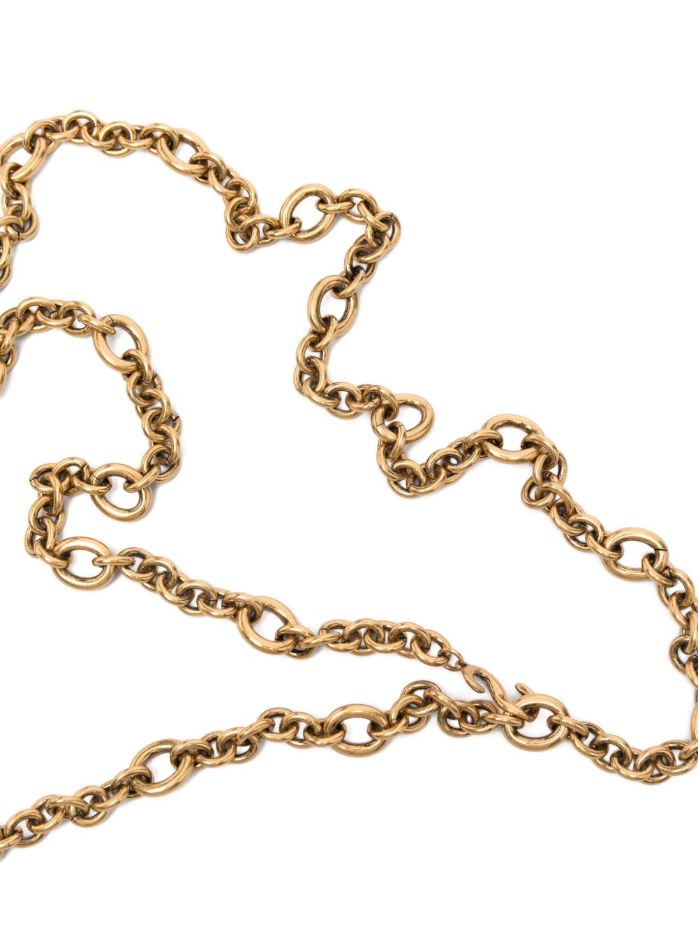 Saint Laurent Women Cassandre Chain Belt SAINT LAURENT