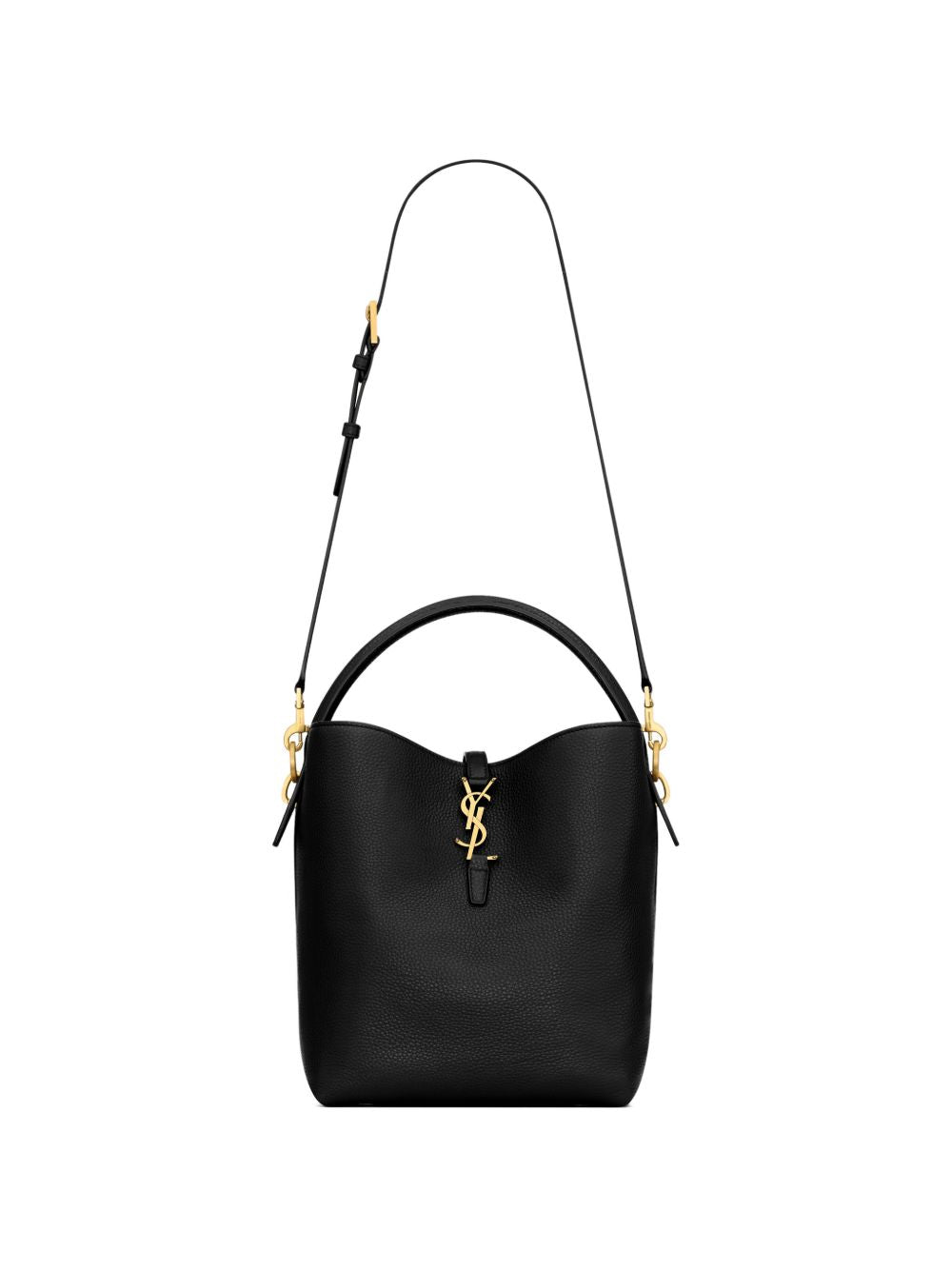 Saint Laurent Women Le 37 Medium Leather Bucket Bag SAINT LAURENT