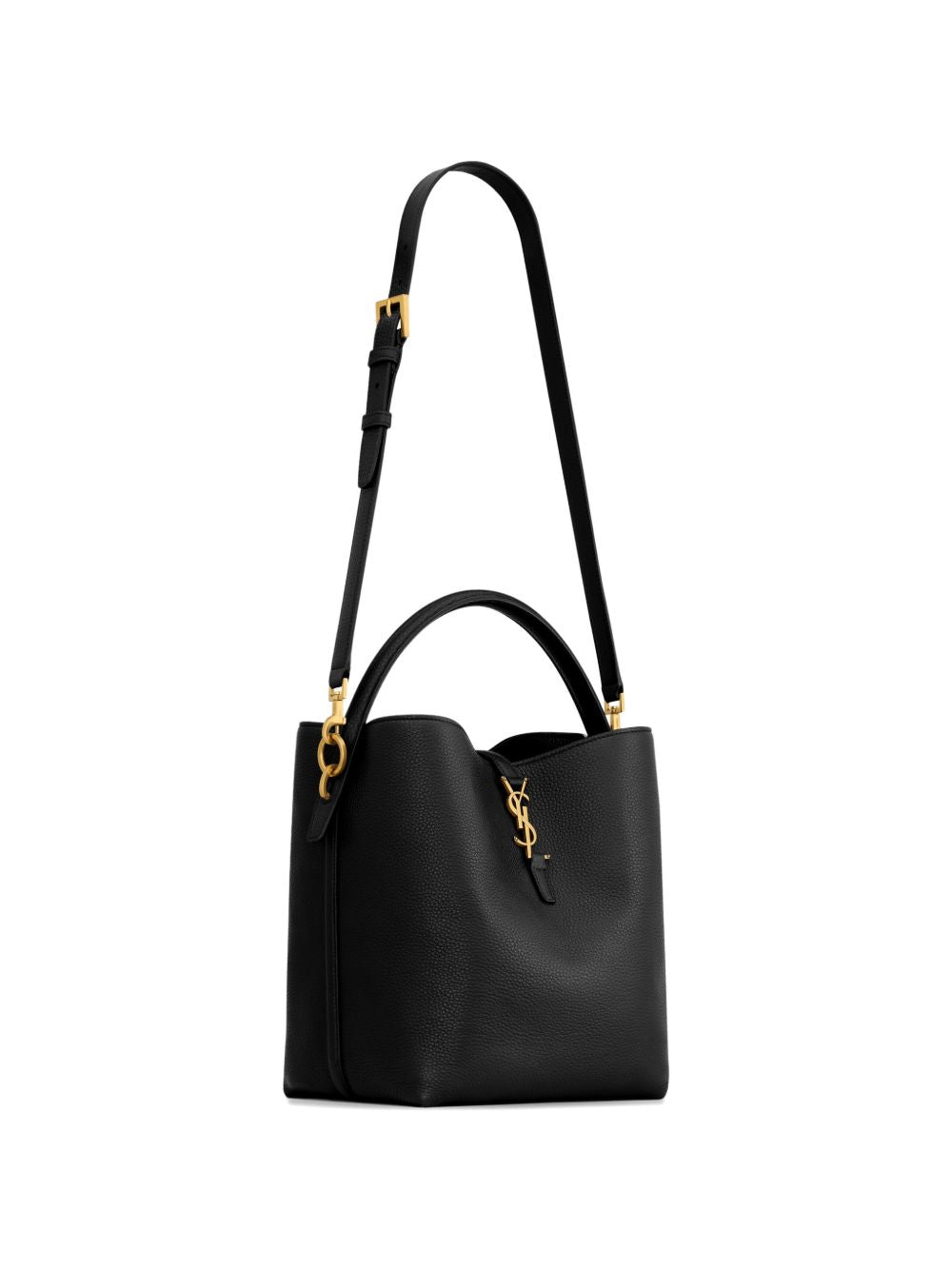 Saint Laurent Women Le 37 Medium Leather Bucket Bag SAINT LAURENT