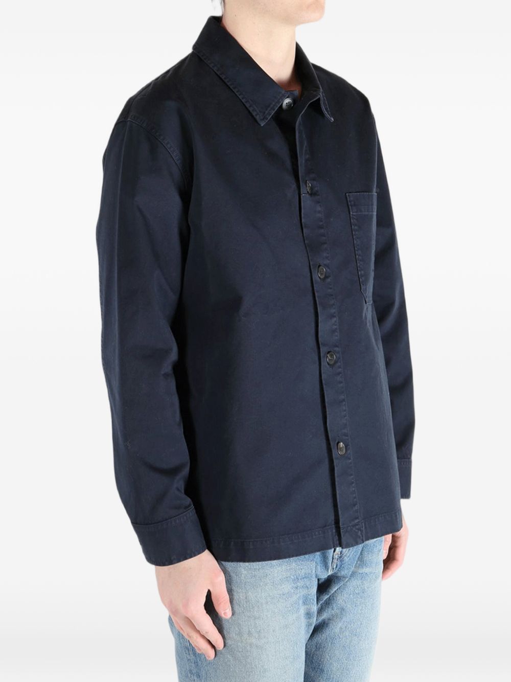 Saint Laurent Men Cotton Overshirt SAINT LAURENT