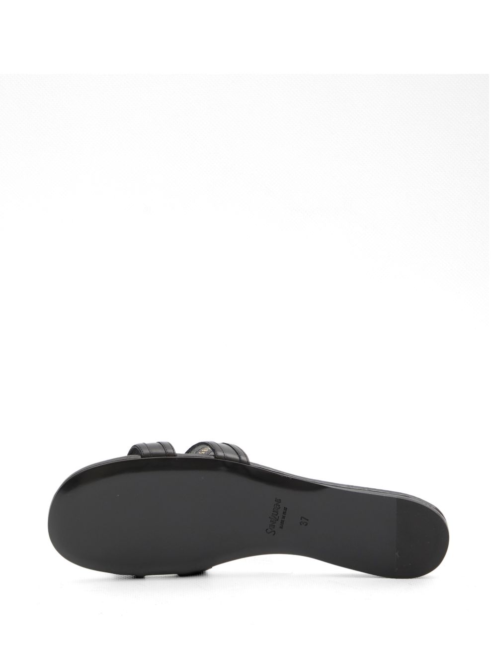 Saint Laurent Women Mabrouka Leather Flat Sandals SAINT LAURENT