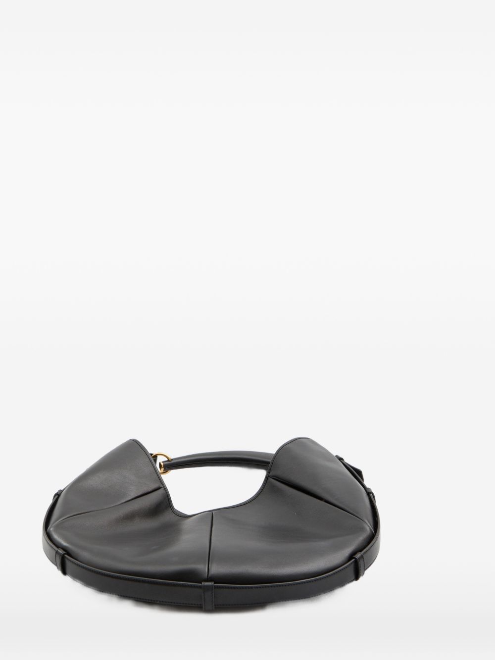 Saint Laurent Women Mombasa Medium Leather Hobo Bag SAINT LAURENT