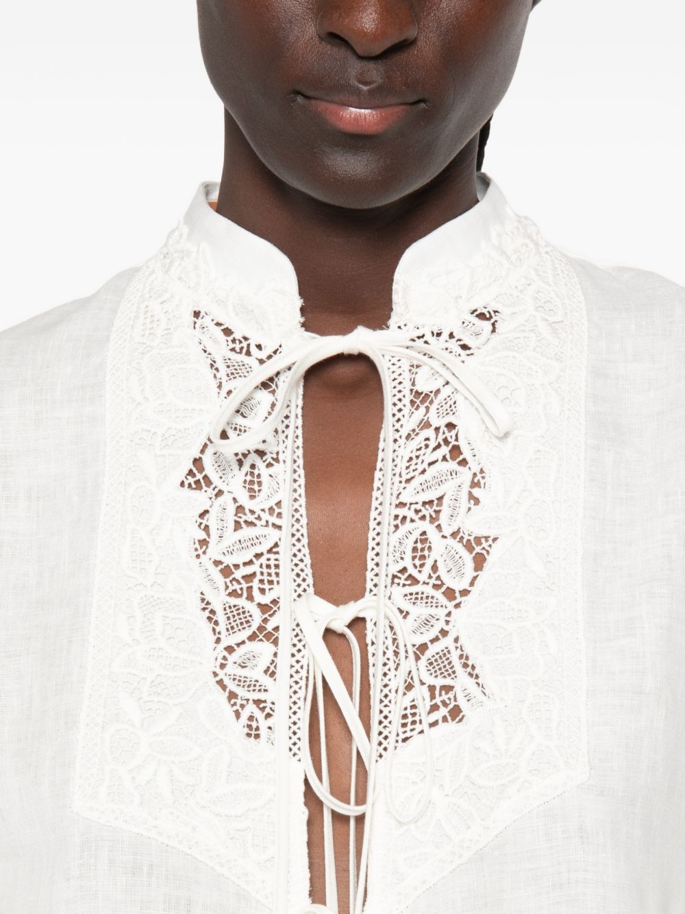 Ermanno Scervino Women Linen Shirt ERMANO SCERVINO