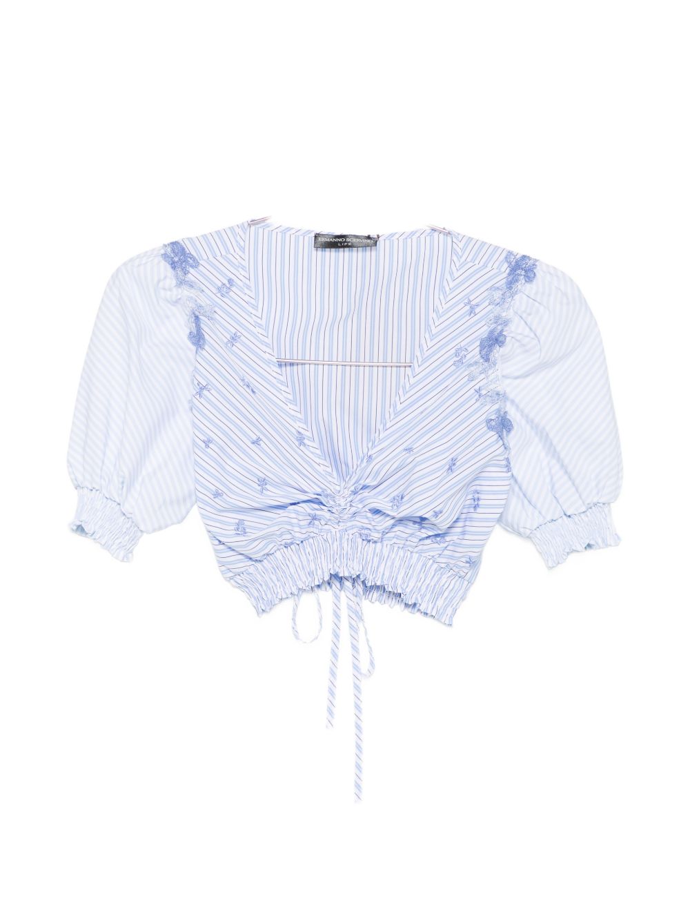 Ermanno Scervino Women Embroidered Cropped Top ERMANO SCERVINO