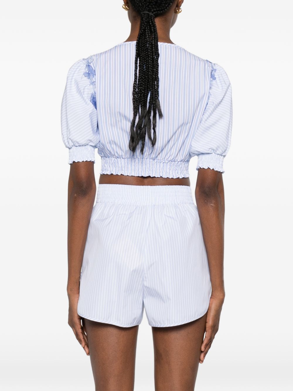 Ermanno Scervino Women Embroidered Cropped Top ERMANO SCERVINO