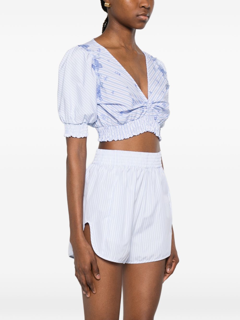 Ermanno Scervino Women Embroidered Cropped Top ERMANO SCERVINO