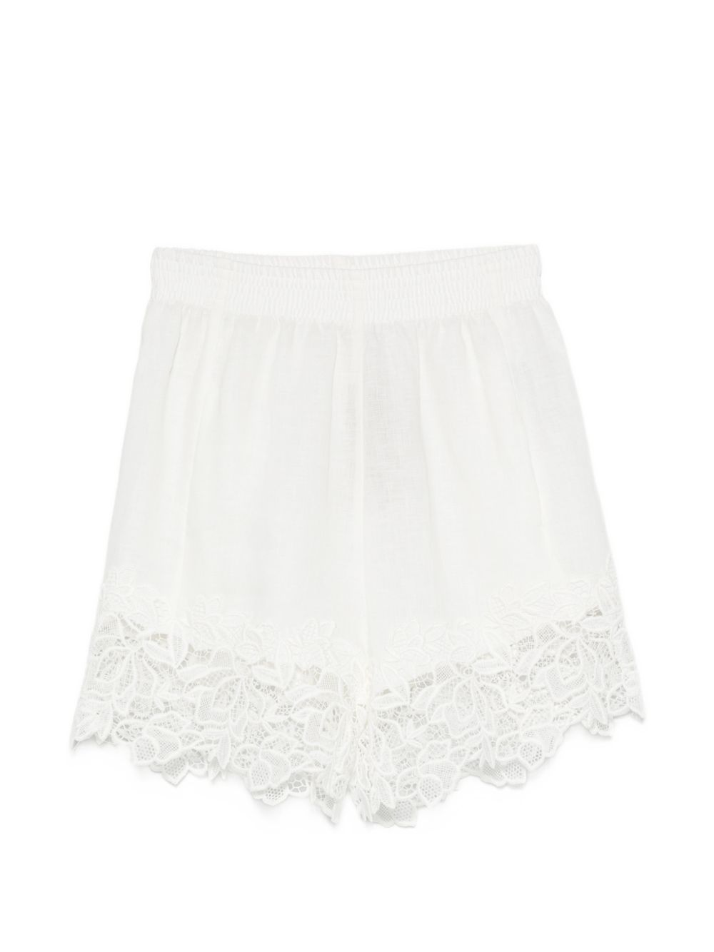 Ermanno Scervino Women Embroidered Linen Shorts ERMANO SCERVINO