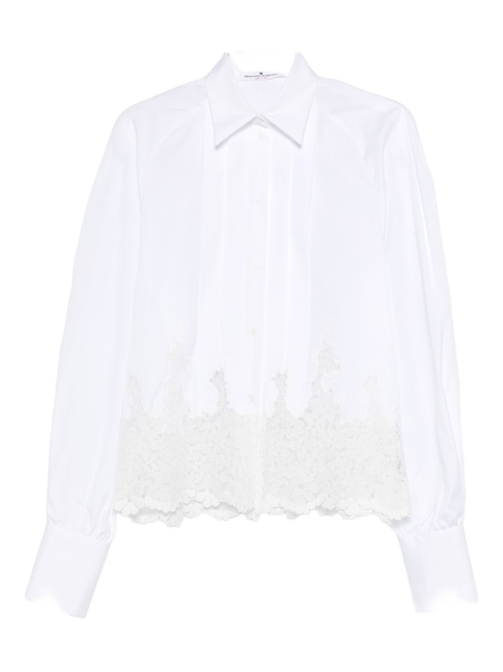 Ermanno Scervino Women Cotton Embroidered Shirt ERMANO SCERVINO