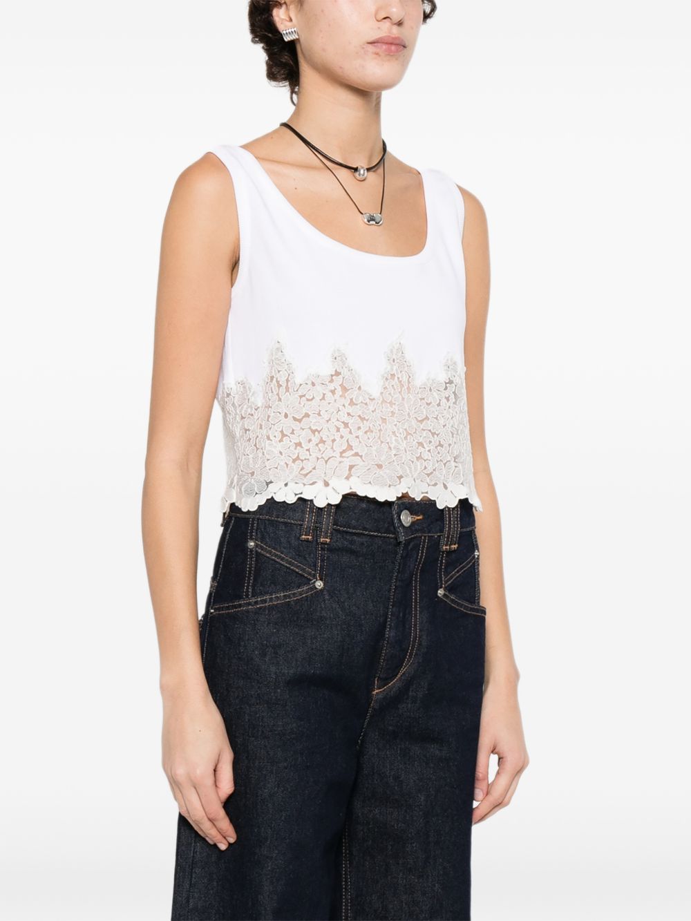 Ermanno Scervino Women Knitted Tank Top ERMANO SCERVINO