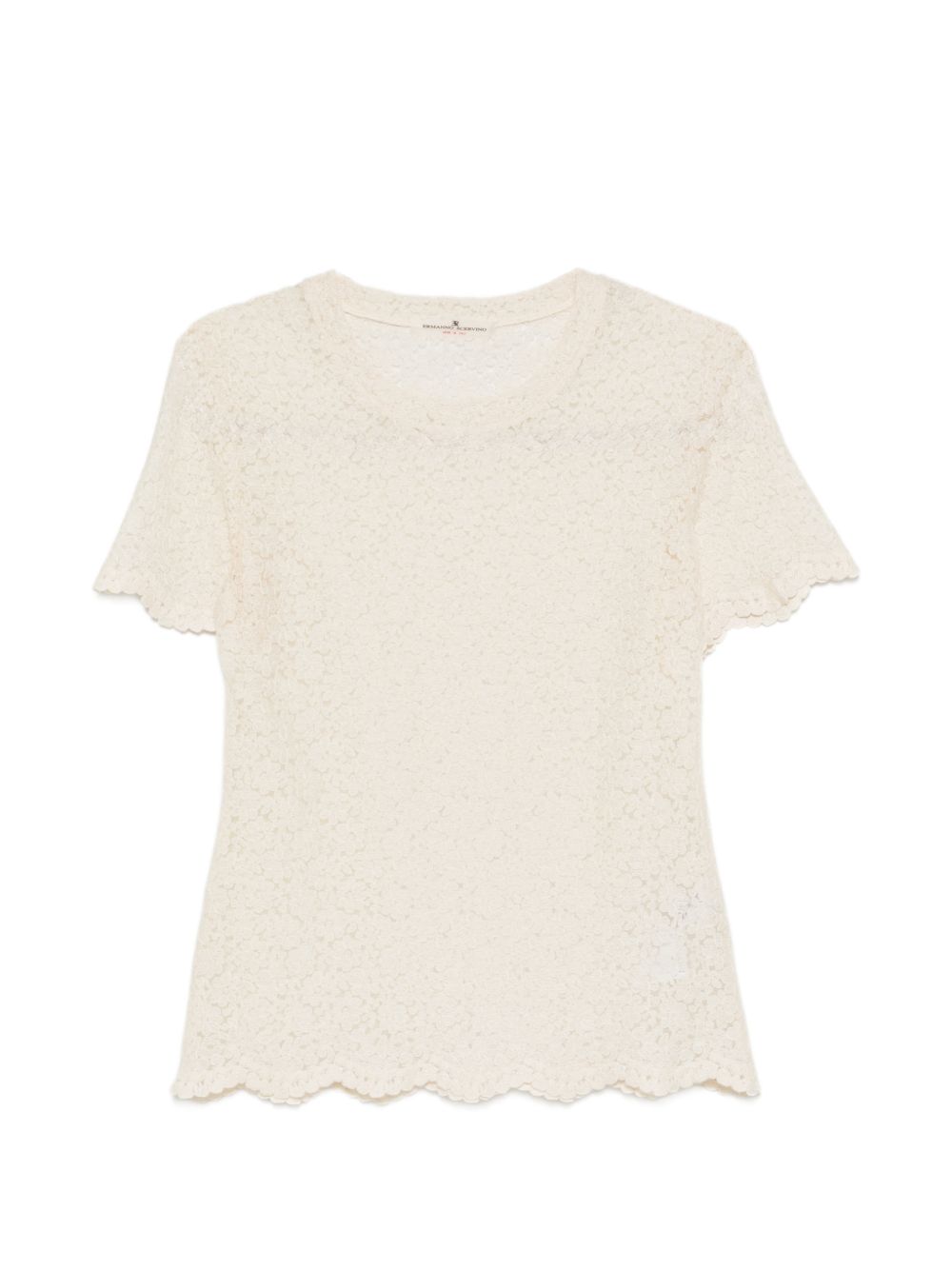 Ermanno Scervino Women Embroidered T-Shirt ERMANO SCERVINO