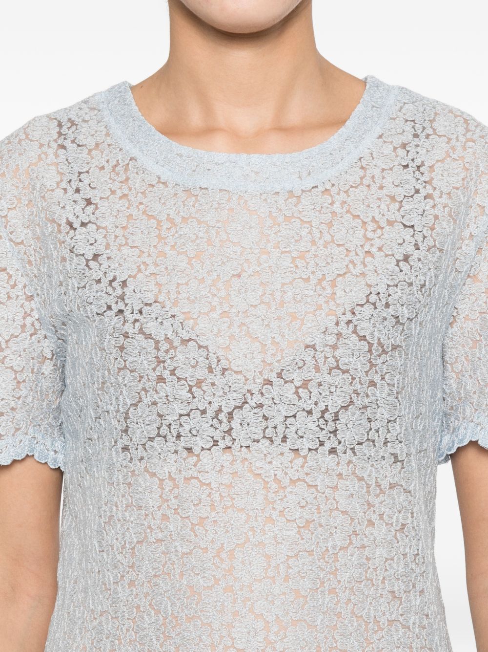 Ermanno Scervino Women Embroidered T-Shirt ERMANO SCERVINO