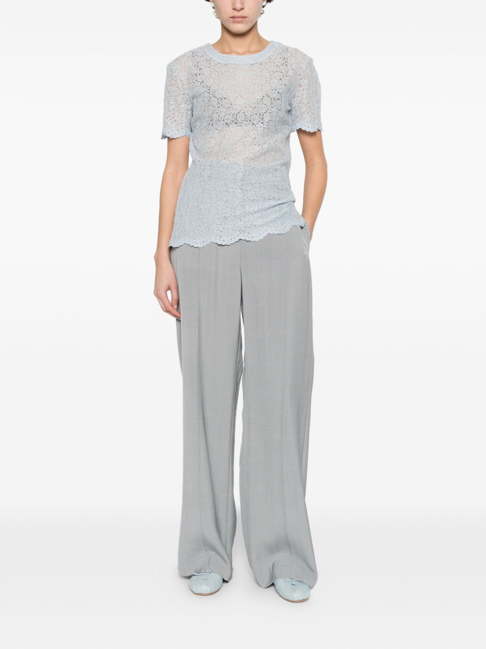 Ermanno Scervino Women Embroidered T-Shirt ERMANO SCERVINO