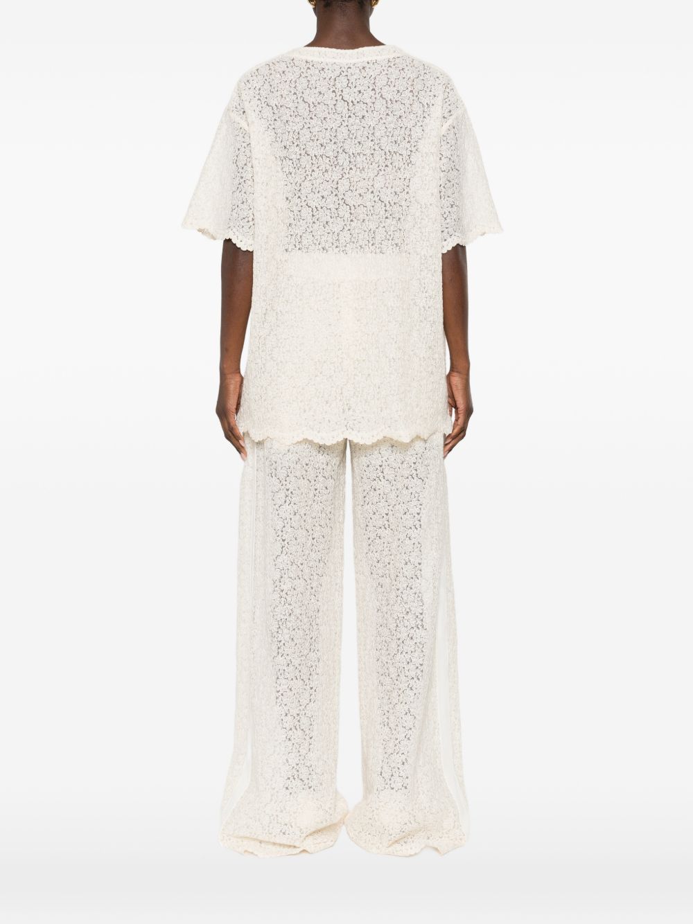 Ermanno Scervino Women Embroidered T-Shirt ERMANO SCERVINO
