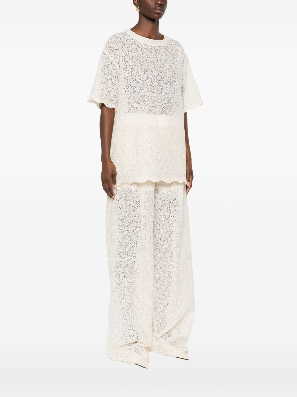 Ermanno Scervino Women Embroidered T-Shirt ERMANO SCERVINO