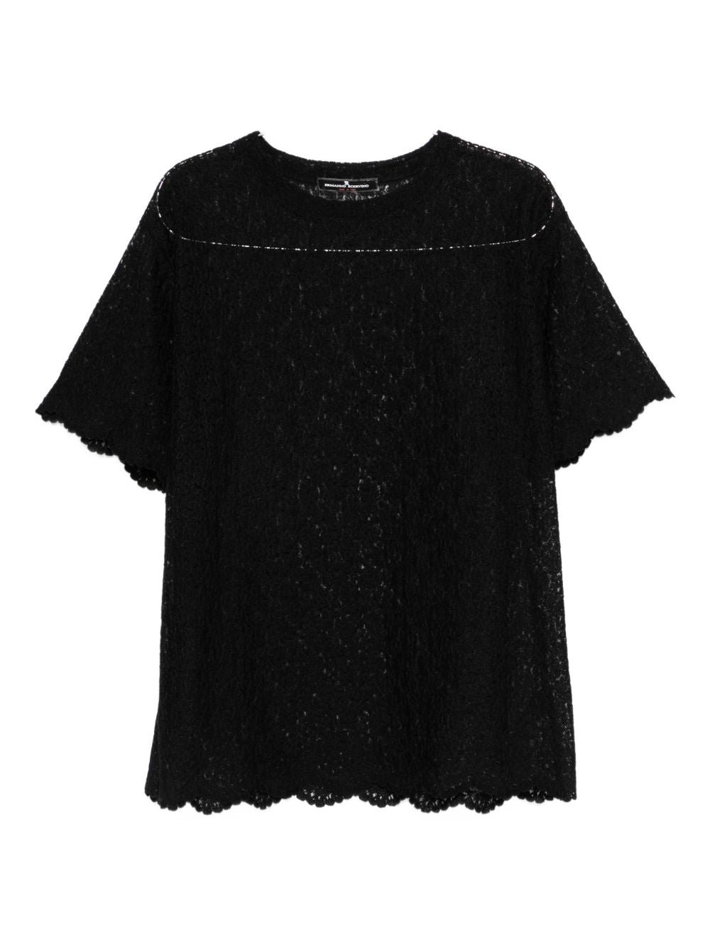 Ermanno Scervino Women Embroidered T-Shirt ERMANO SCERVINO