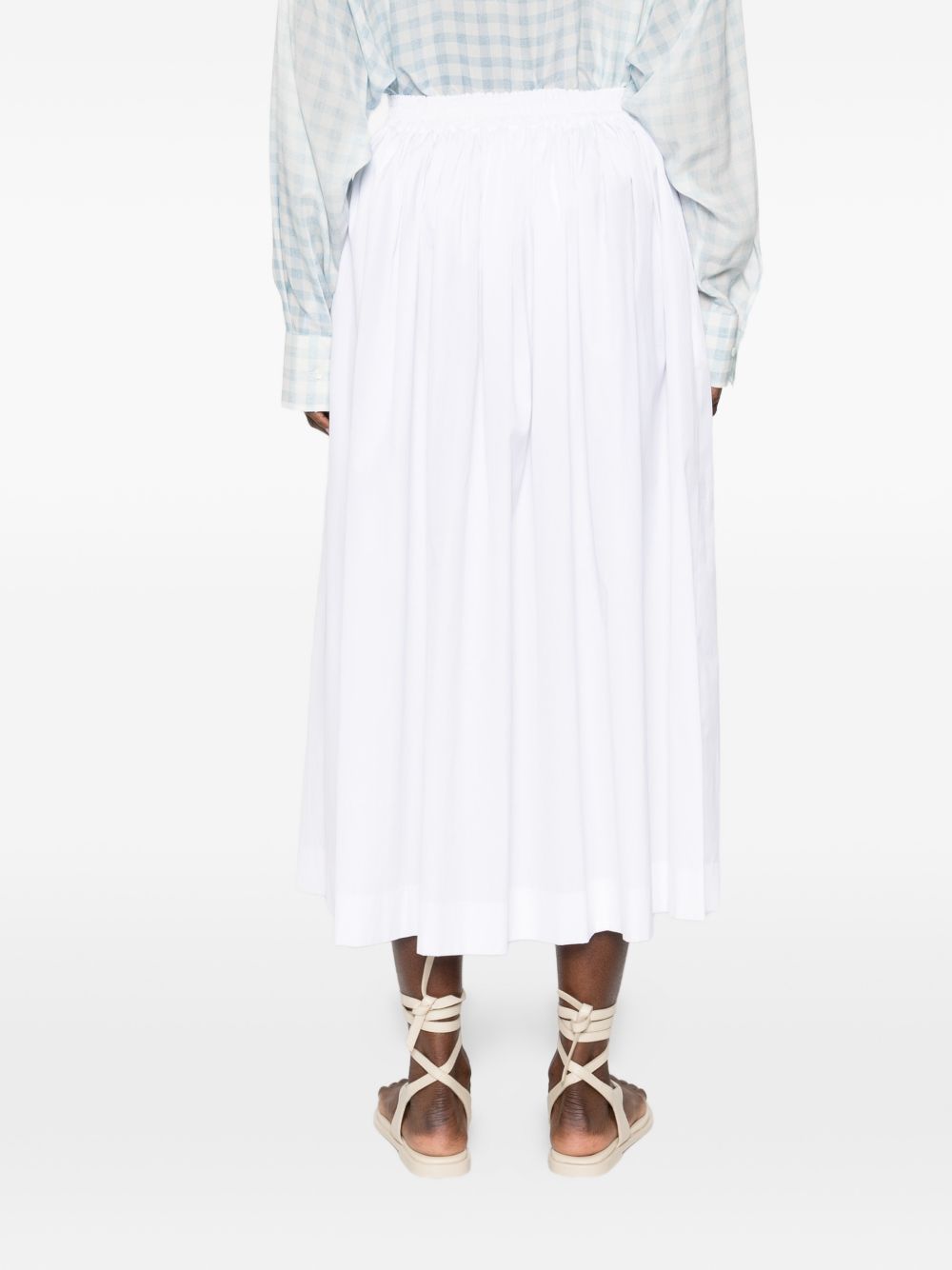 Ermanno Scervino Women Cotton Long Skirt ERMANO SCERVINO