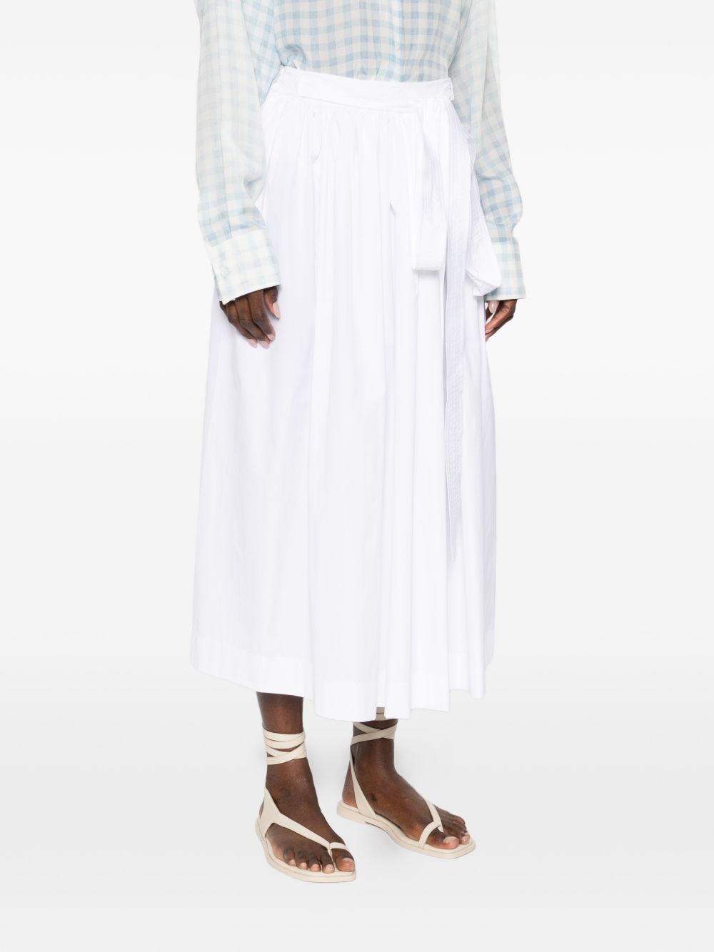 Ermanno Scervino Women Cotton Long Skirt ERMANO SCERVINO
