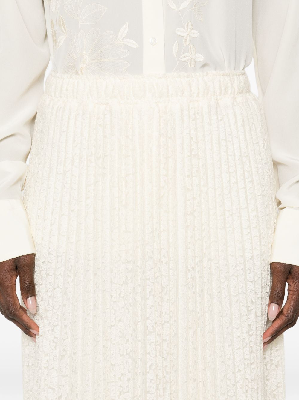 Ermanno Scervino Women Embroidered Long Skirt ERMANO SCERVINO