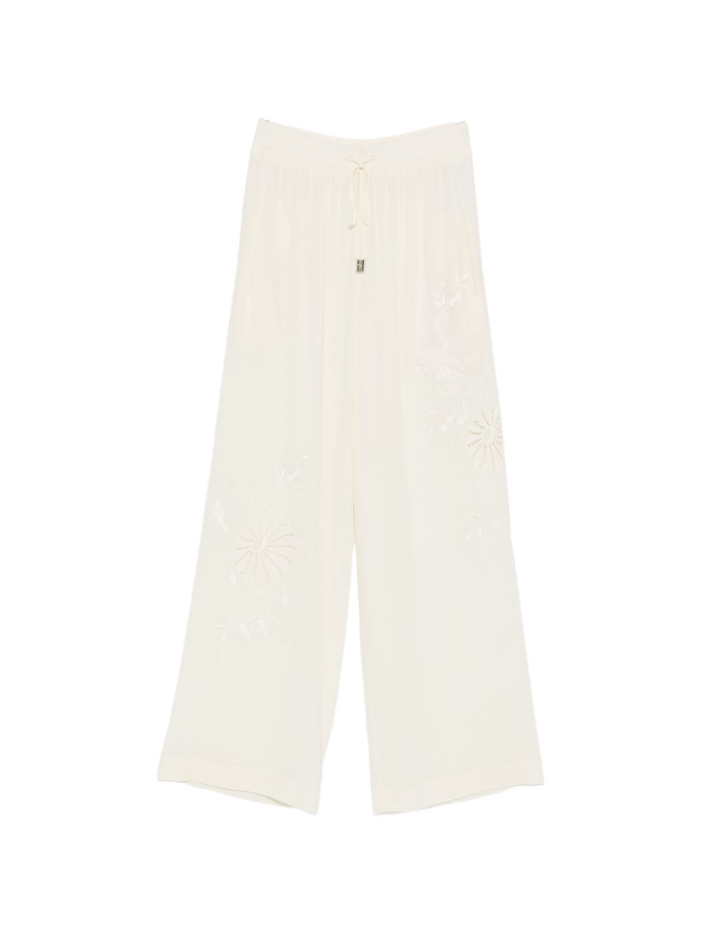 Ermanno Scervino Women Silk Pajama Trousers ERMANO SCERVINO