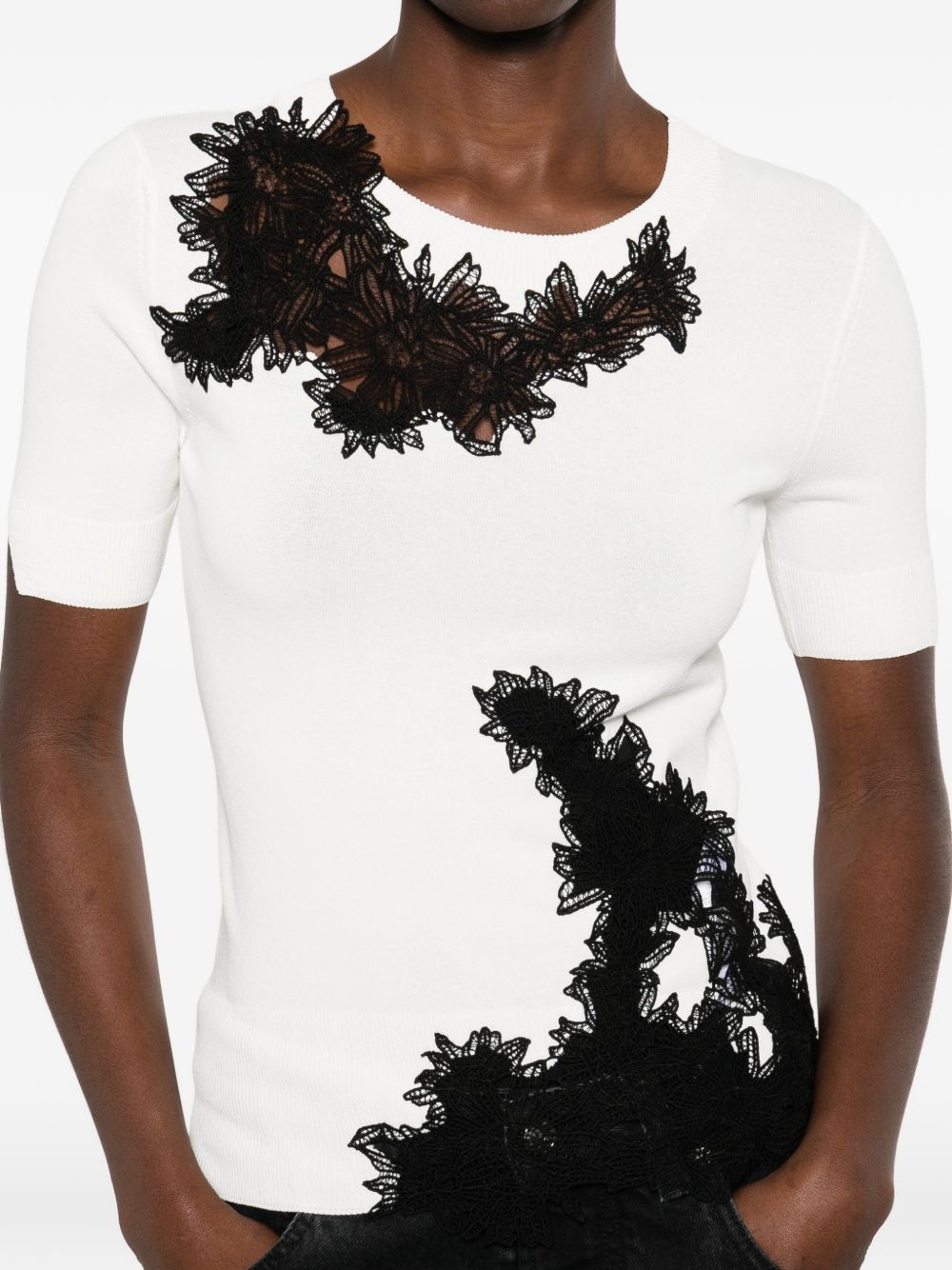 Ermanno Scervino Women Embroidered Top ERMANO SCERVINO