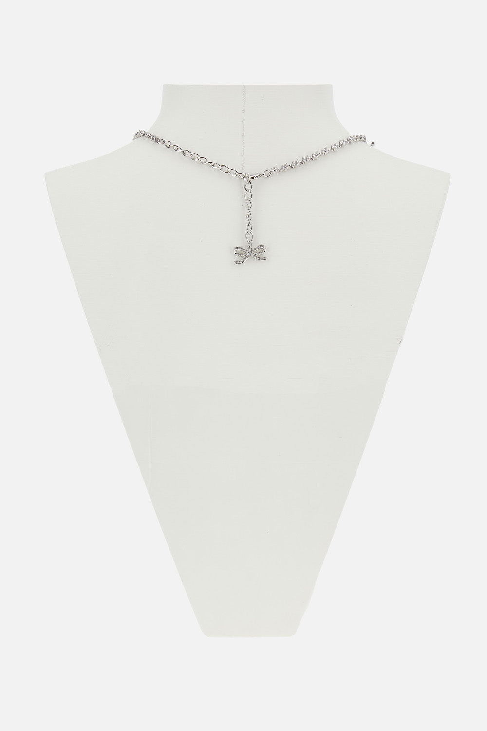 Self-Portrait Women Crystal Bow Necklace SELF-PORTRAIT