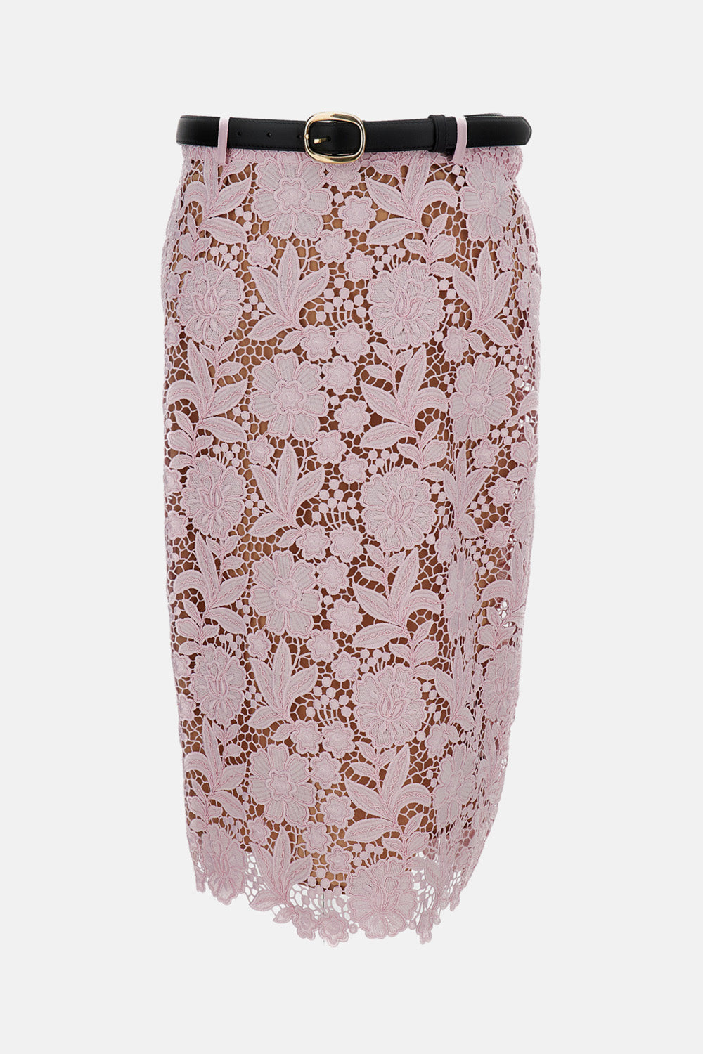 Self-Portrait Women Lace Midi Skirt SELF-PORTRAIT