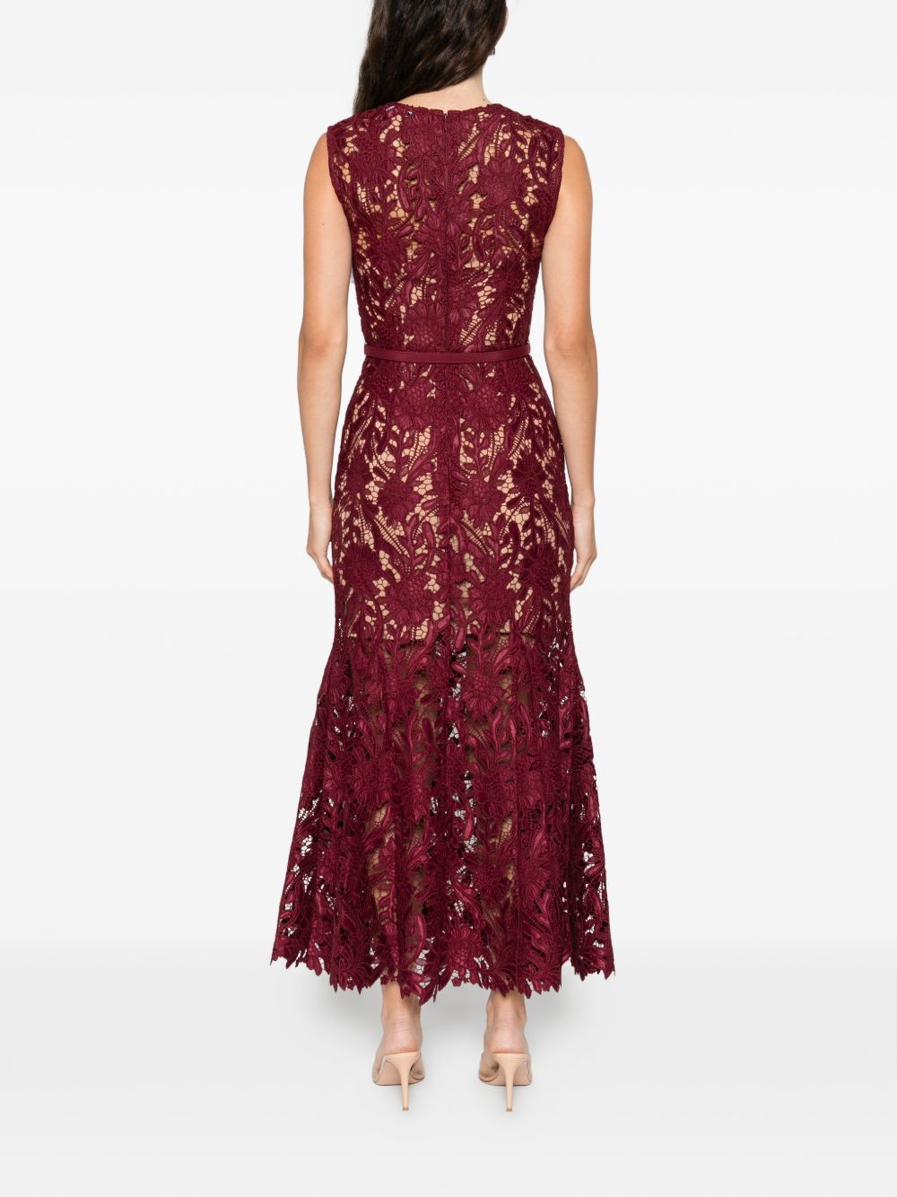 Self Portrait Women Lace Long Dress SELF-PORTRAIT