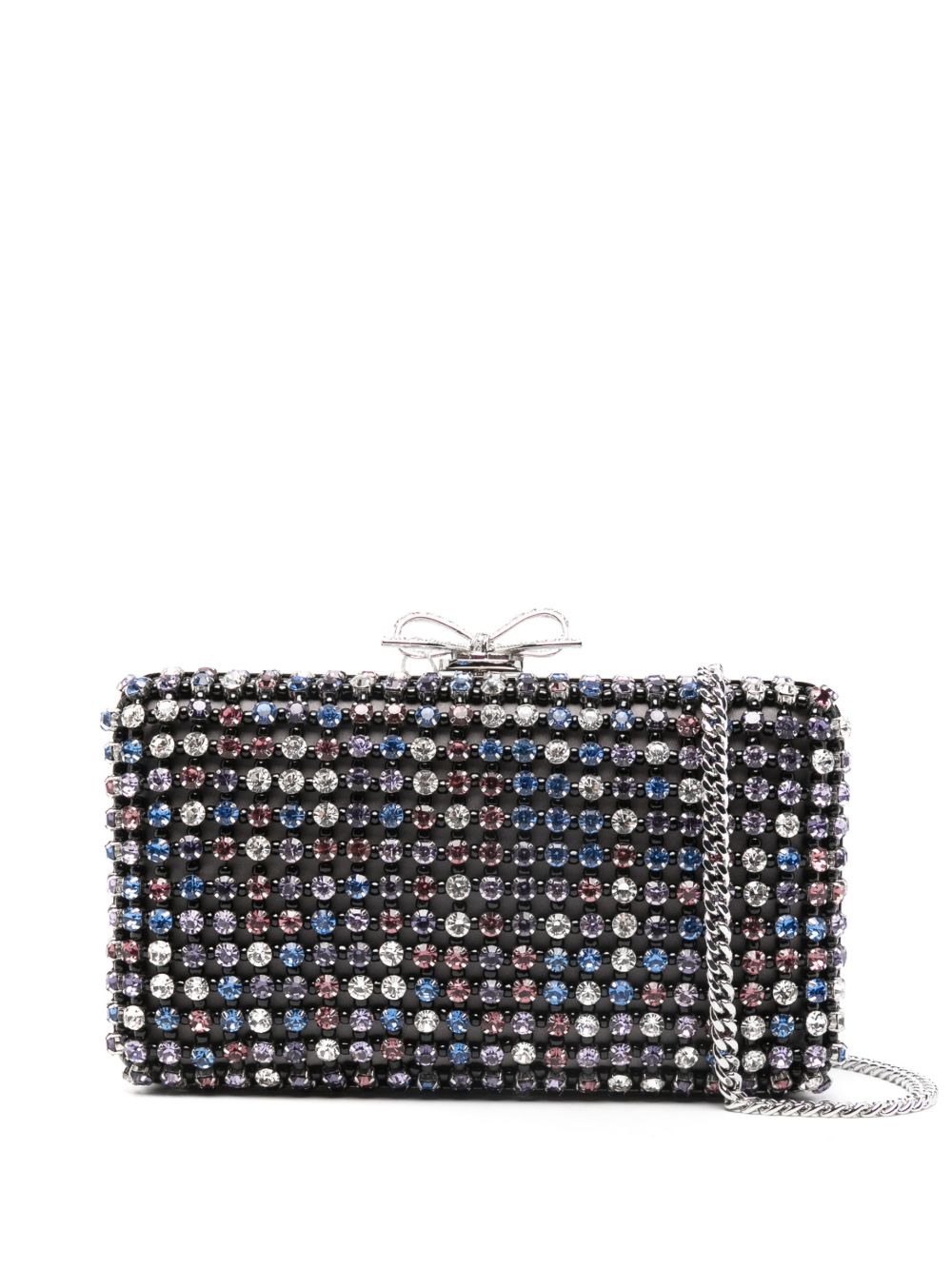 Self Portrait Women Crystal Embellished Clutch SELF-PORTRAIT