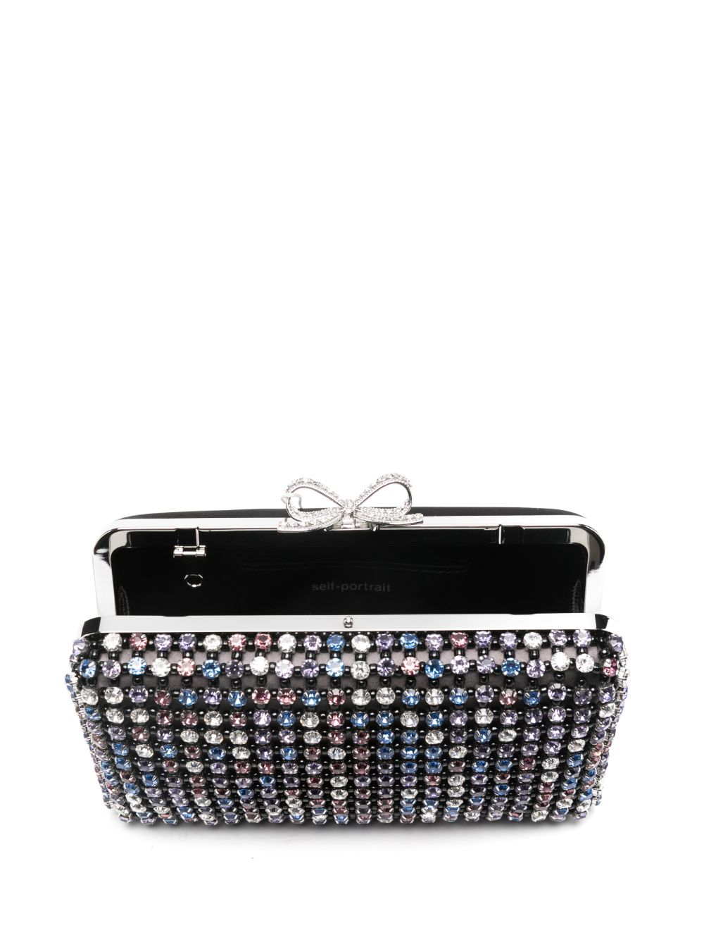 Self Portrait Women Crystal Embellished Clutch SELF-PORTRAIT