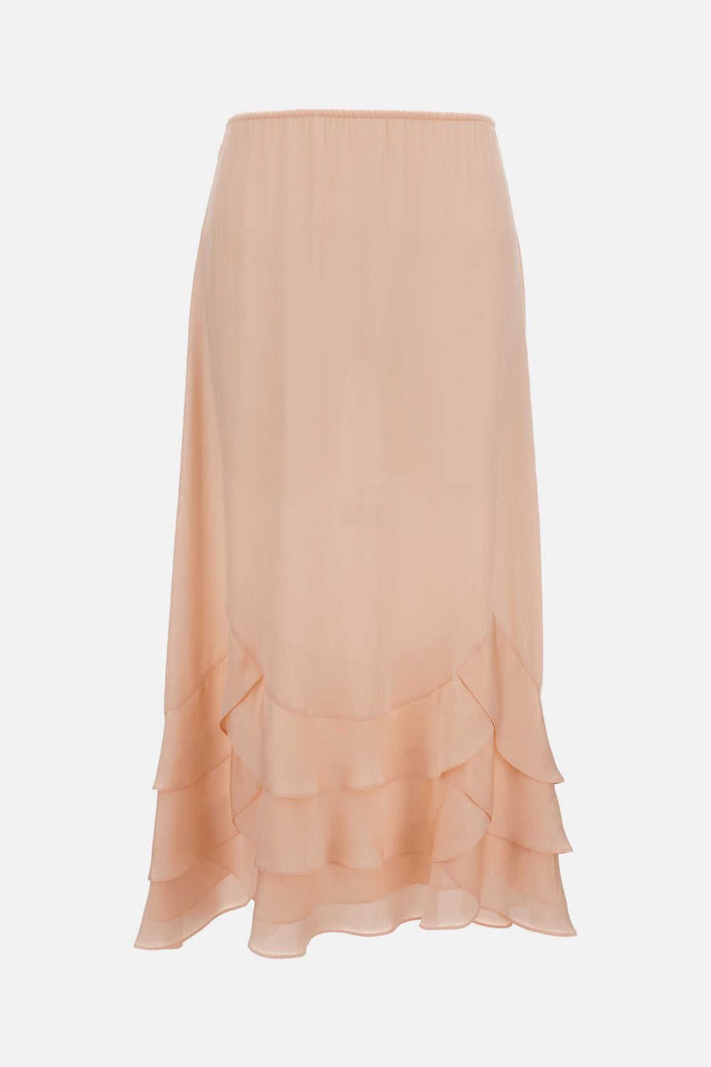 Simone Rocha Women Tiered Scalloped Hem Skirt SIMONE ROCHA