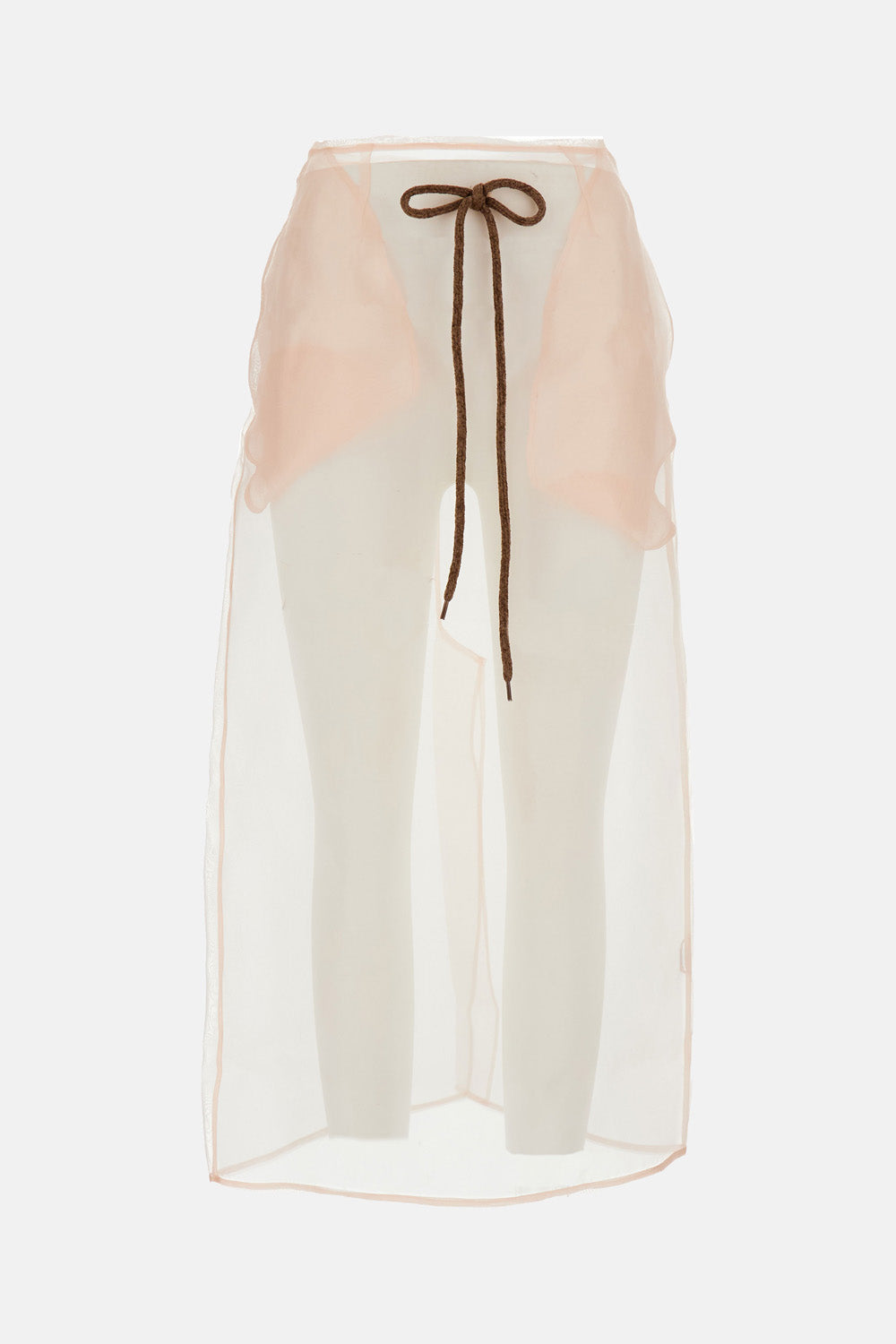 Simone Rocha Women Sheer Column Midi Skirt SIMONE ROCHA