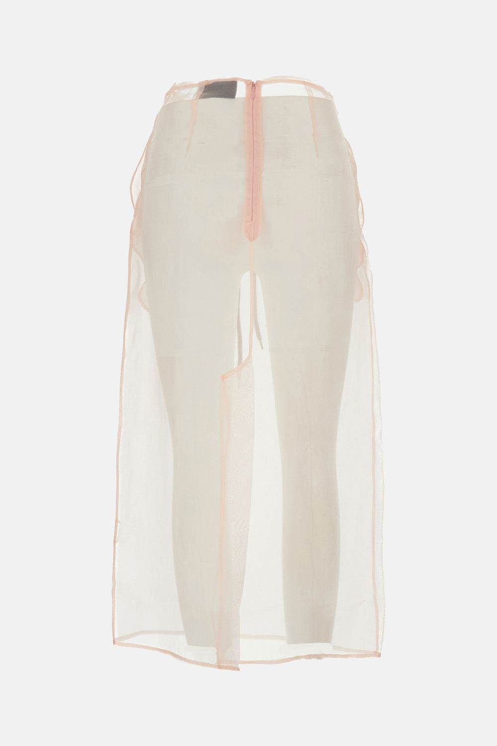 Simone Rocha Women Sheer Column Midi Skirt SIMONE ROCHA