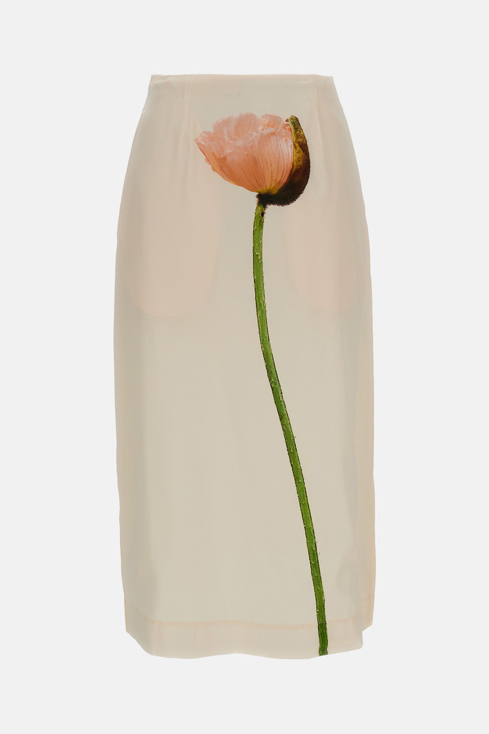 Simone Rocha Women Poppy Motif Pencil Skirt SIMONE ROCHA