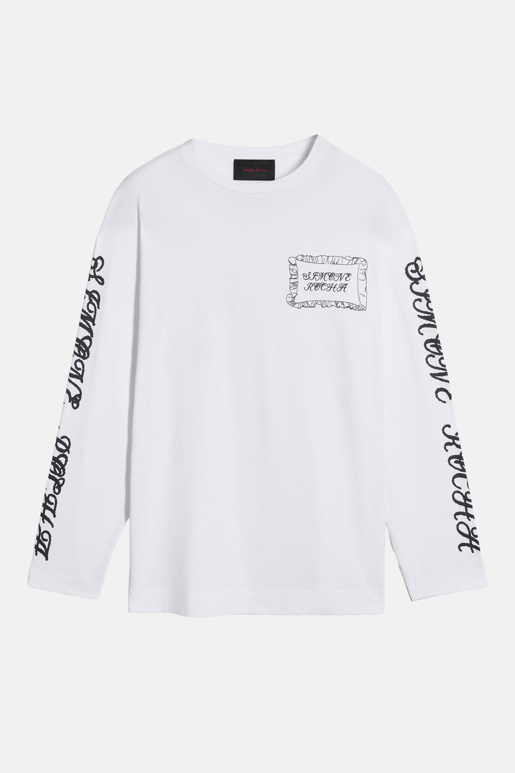 Simone Rocha Women Pillowcase Logo Print Long Sleeve T-Shirt SIMONE ROCHA
