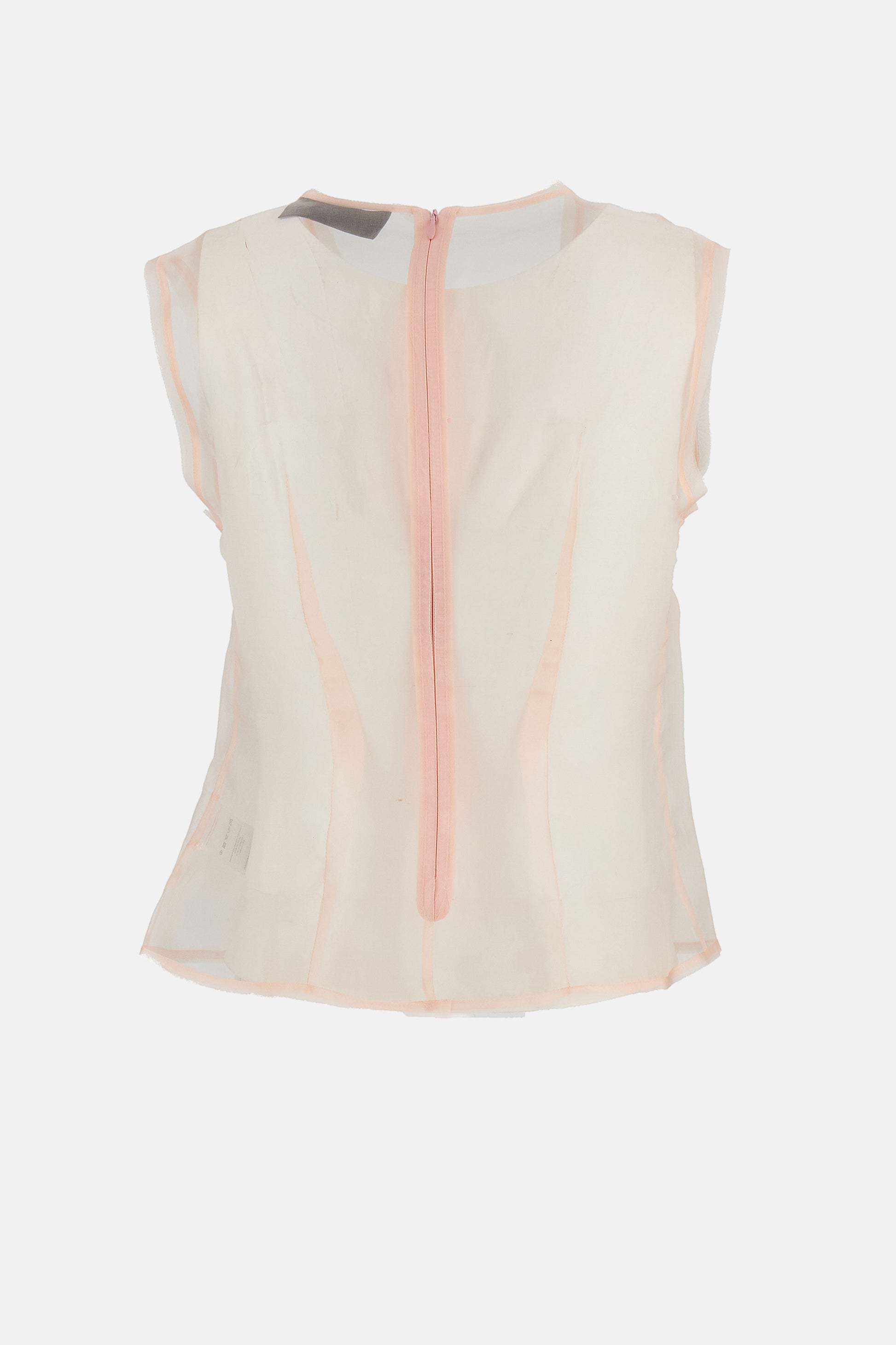 Simone Rocha Women Sheer Frayed Contour Dart Top SIMONE ROCHA