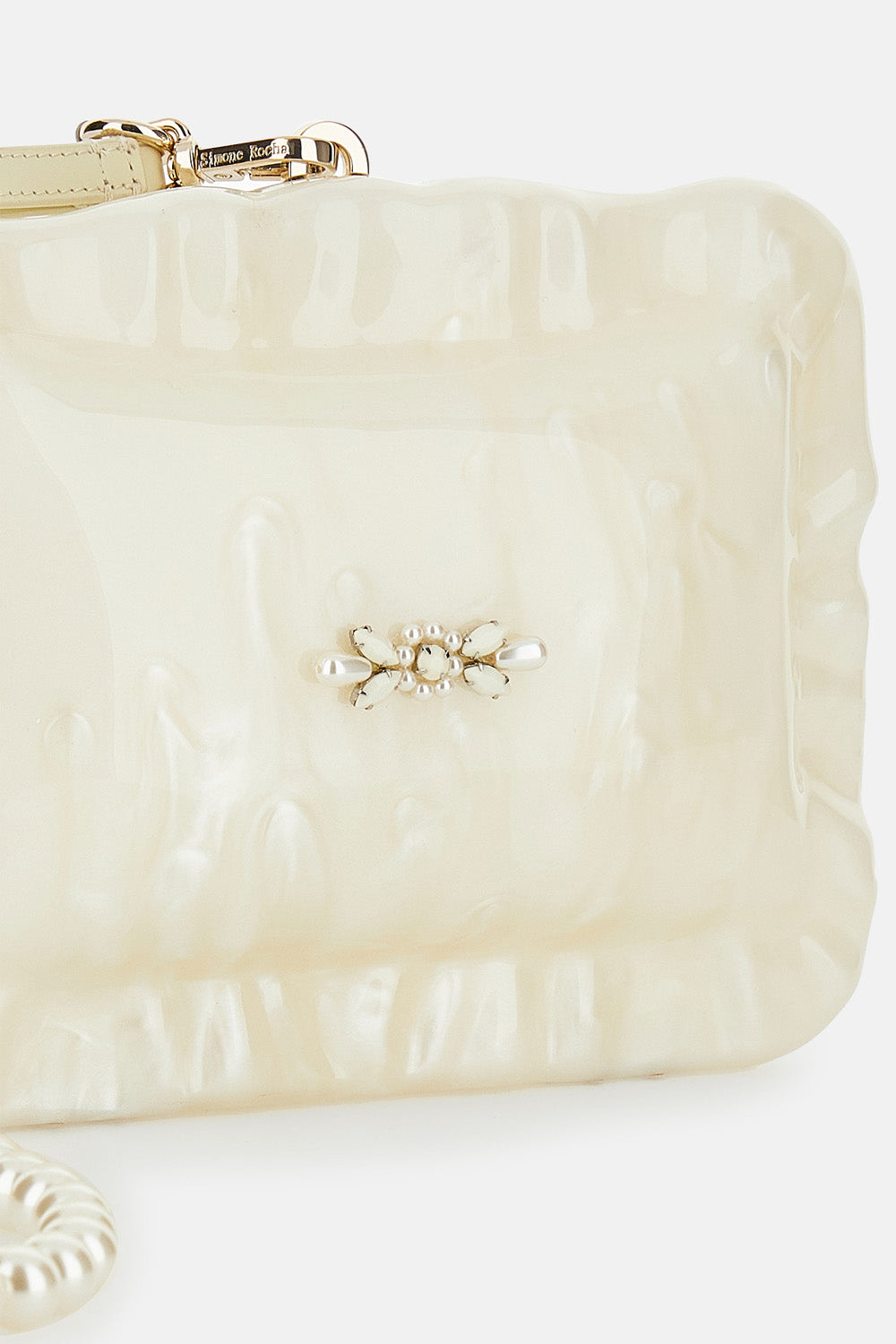 Simone Rocha Women Pearl Crossbody Pillowcase Bag W/ Emb SIMONE ROCHA