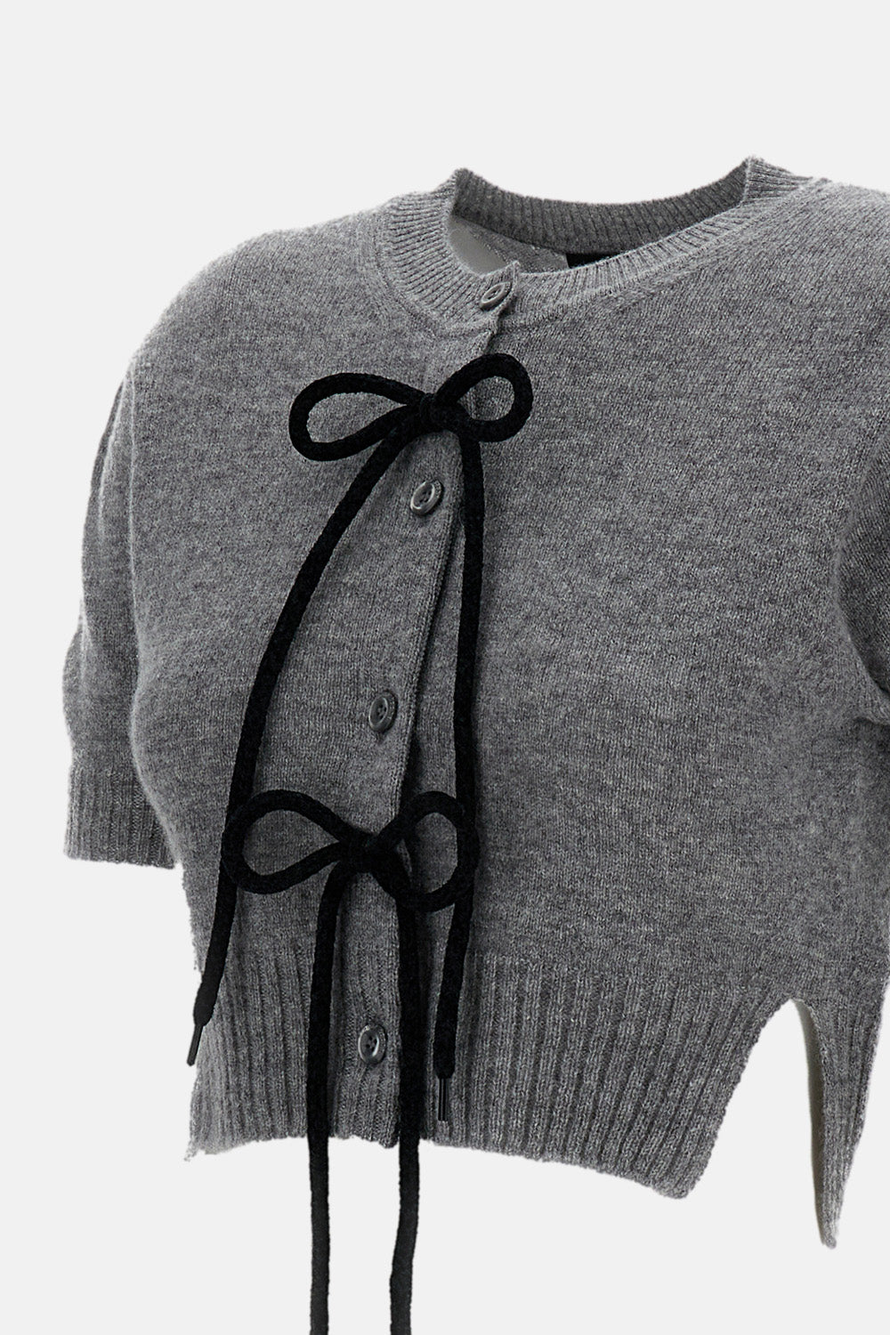 Simone Rocha Women Cropped Cashmere Cardigan SIMONE ROCHA