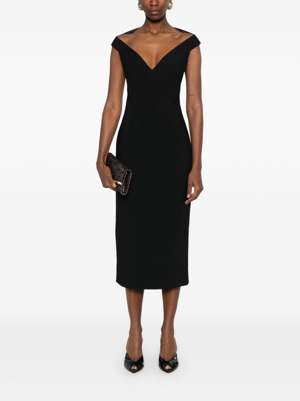 Solace London Women Monica Midi Dress SOLACE LONDON