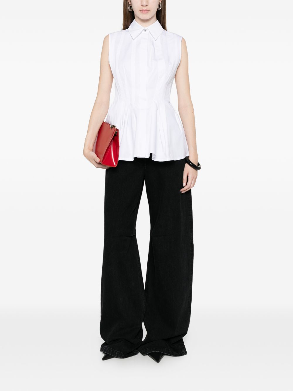 Sportmax Women Cotton Shirt SPORTMAX