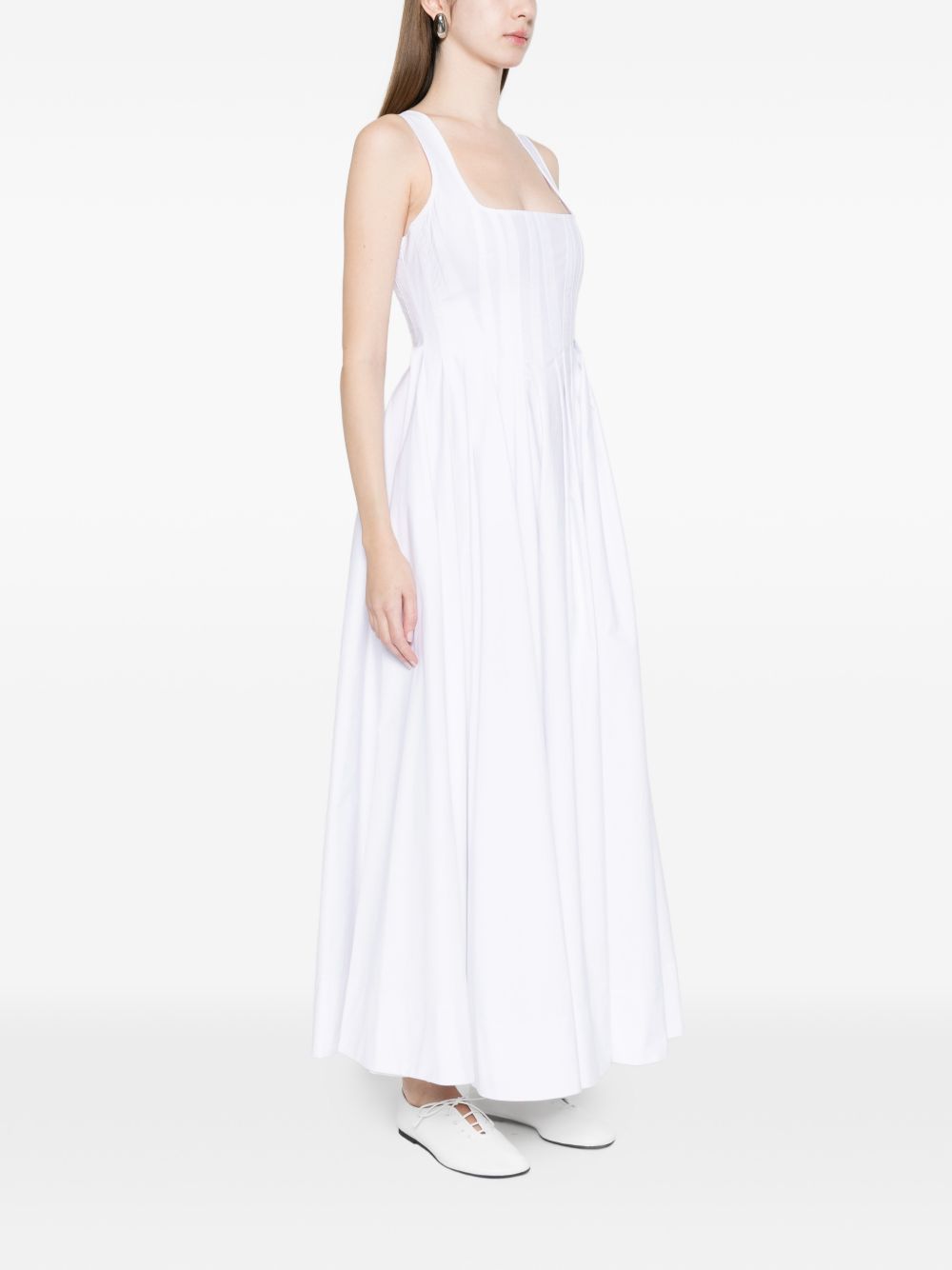 Sportmax Women Cotton Long Dress SPORTMAX