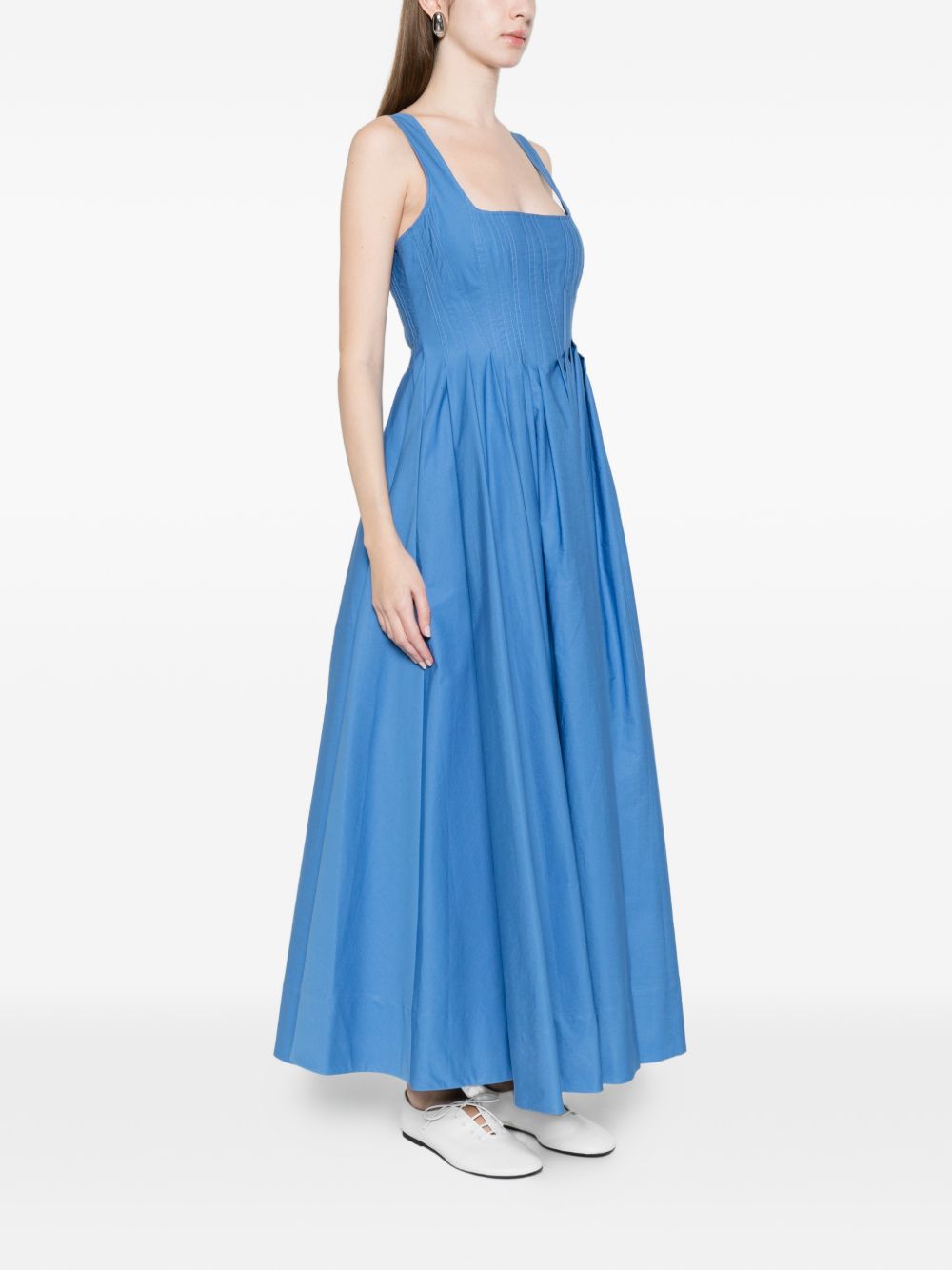 Sportmax Women Cotton Long Dress SPORTMAX