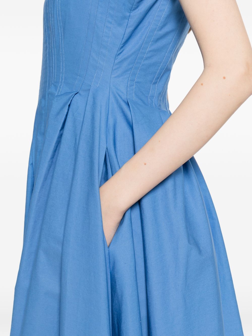 Sportmax Women Cotton Long Dress SPORTMAX