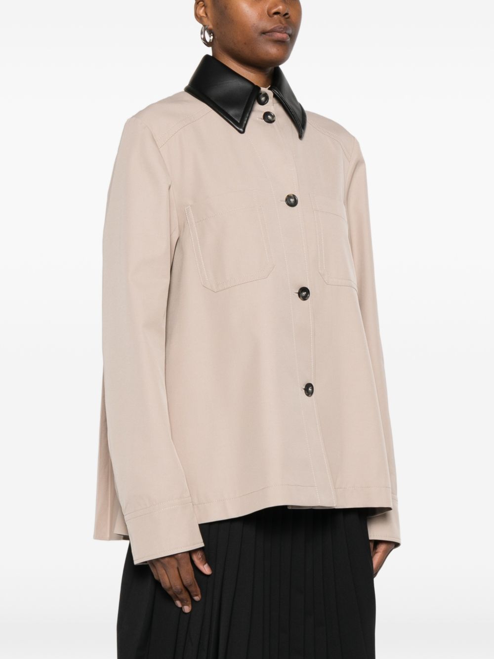 Sportmax Women Cotton Blend Trench Coat SPORTMAX