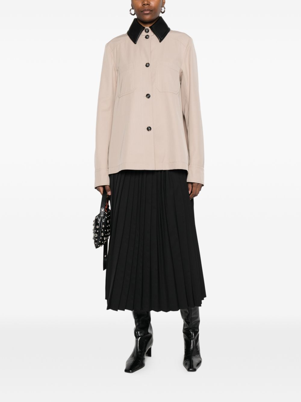 Sportmax Women Cotton Blend Trench Coat SPORTMAX
