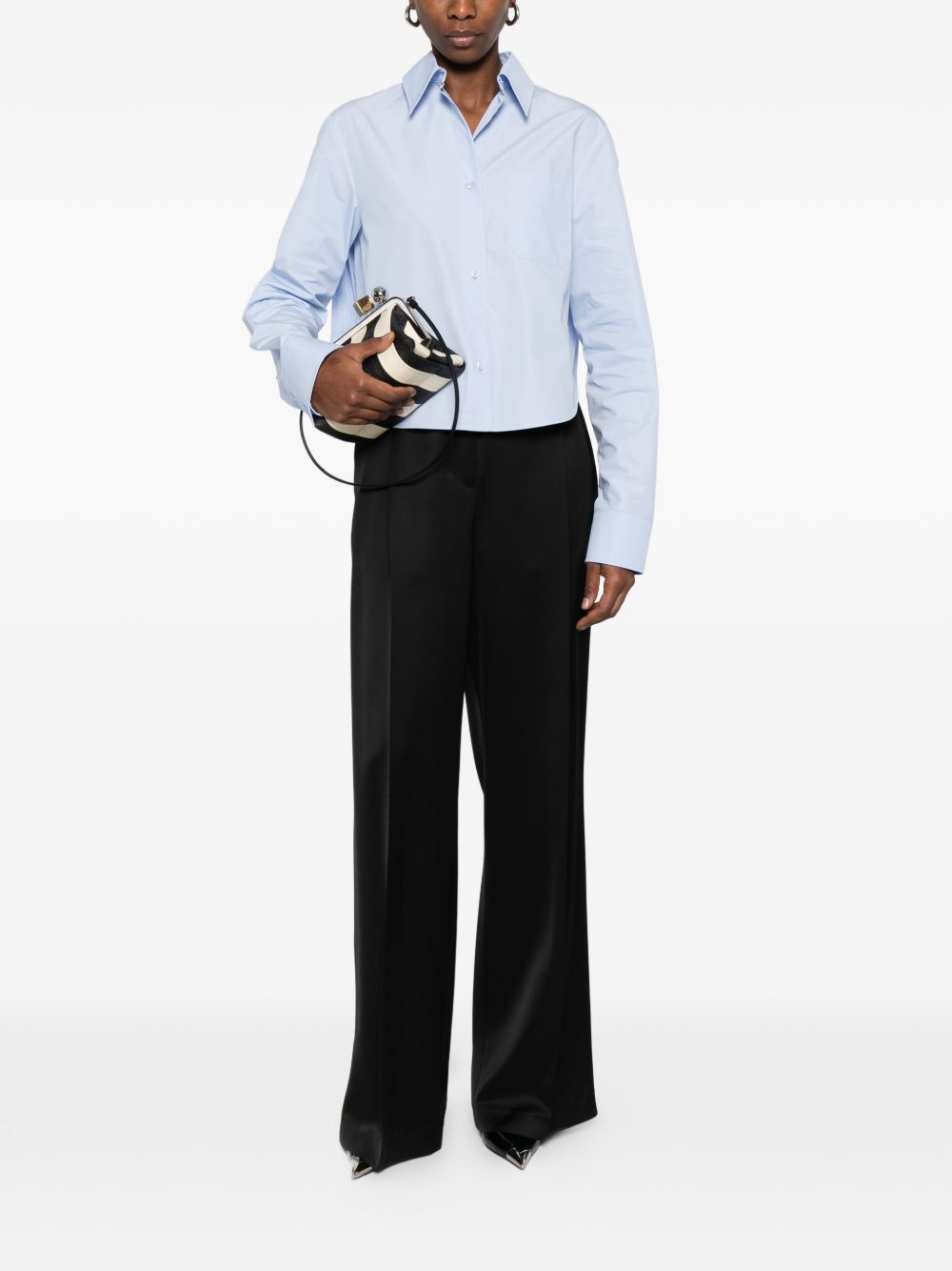 Sportmax Women Cotton Blend Shirt SPORTMAX